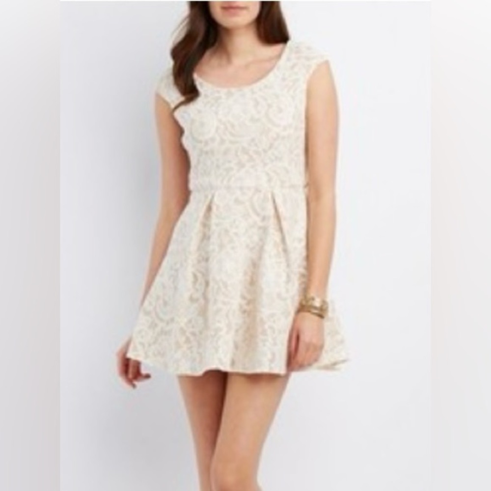Charlotte Russe
Floral Lace Skater Dress medium